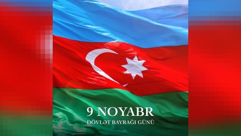 Bayrağımız qüdrətli Azərbaycanın səmasında əbədi dalğalansın!