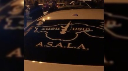 ASALA terror təşkilatı İrəvandakı ixitişaşlarda - VİDEO