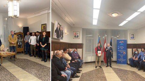 Estoniyada Bayrağ Günü və Şuşanın azad olunması qeyd olunub