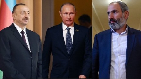 Putin Azərbaycan və Ermənistan liderləri ilə DANIŞDI