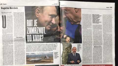 Xorvatiya mətbuatı Azərbaycanın Vətən Müharibəsindən YAZDI