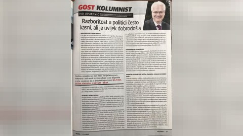Xorvatiyanın sabiq prezidenti Azərbaycandan YAZDI