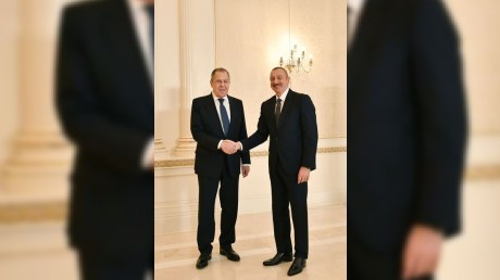 İlham Əliyev Lavrovu qəbul etdi - FOTOLAR