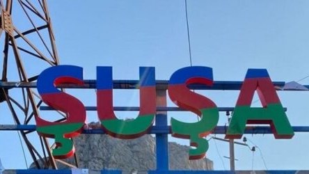 General Əli Nağıyev Şuşaya getdi - FOTO