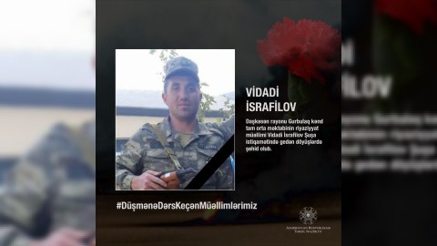 Şuşa uğrunda şəhid olan müəllim