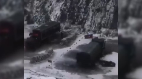 Azərbaycan və Ermənistan əsgərləri Zod mədənində üz-üzə - VİDEO