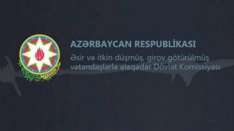Dövlət Komissiyası hərbi əsirlərlə bağlı məlumat YAYDI