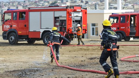 Goranboydakı yanğında ev sahibi öldü - 1 nəfər yaralandı