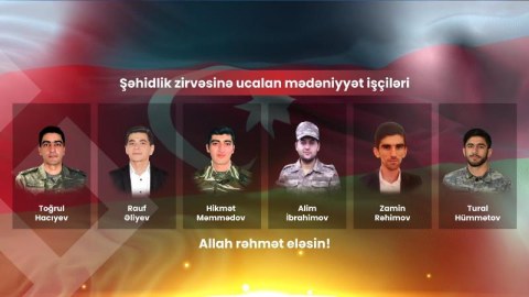 Vətən müharibəsinin qəhrəman mədəniyyət işçiləri - FOTOLAR