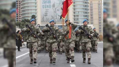 Zəfər paradından FOTOLAR