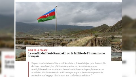 Azərbaycan evinin sədri: Parisin işğal amilinə yanaşma tərzi anlaşılmazdır