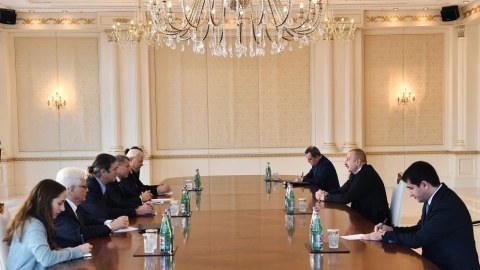 Prezident ATƏT-in Minsk qrupunun həmsədrlərini qəbul etdi - YENİLƏNİB