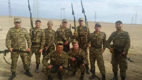 Aktyorlar cəbhədən qayıtdılar - FOTOLAR