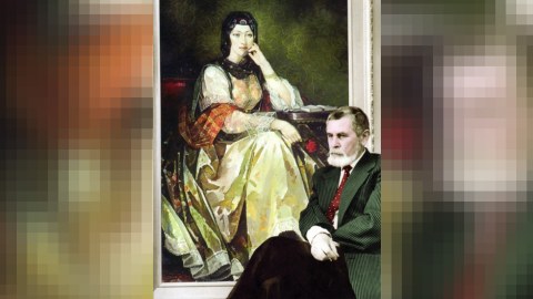 Ruhu rənglər dünyasında yaşayan rəssam - Oqtay Sadıqzadə
