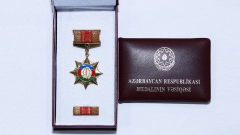 “Diaspor fəaliyyətində xidmətə görə” medalı  təqdim olunub