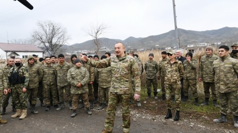 Prezidentlə xanımının Qarabağ səfərindən FOTOLAR