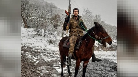 Laçında “at oynadan” “Sumqayıt uşağı” - FOTOLAR