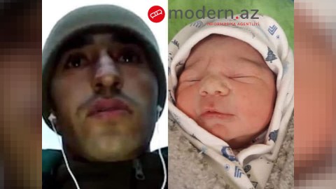 Şəhid Şahinin son arzusu çin oldu - oğlu dünyaya gəldi - VİDEO
