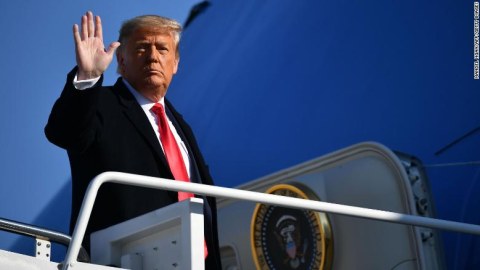 Trampdan Amerika xalqına vida müraciəti