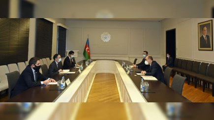 Təhsil naziri pakistanlı səfirlə görüşdü - FOTO