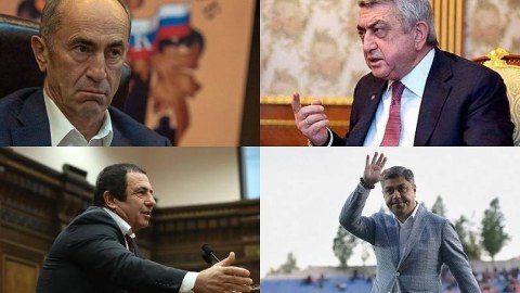 Paşinyanın düşmənləri TOPLAŞIR: Koçaryan, Sarkisyan, Tsarukyan...