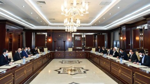 İran parlamentinin nümayəndə heyəti Milli Məclisdə olub