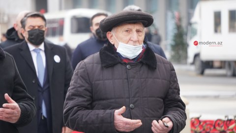 “Ana harayı” abidəsi ziyarət olunub - FOTOLAR