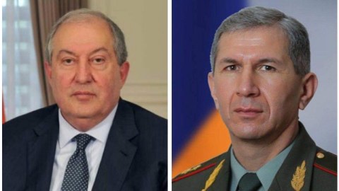 Ermənistan prezidenti Baş Qərargah rəisi ilə görüşəcək