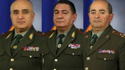 Paşinyana sadiqliyini saxlayan erməni generallar – FOTO