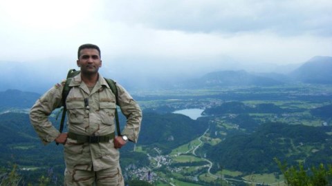 Talışda şəhid olan kəşfiyyatçının xanımı: “20 saat xəbər almayanda, anladım ki...” - FOTOLAR