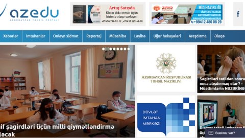 AzEdu Təhsil Portalının 3 yaşı oldu