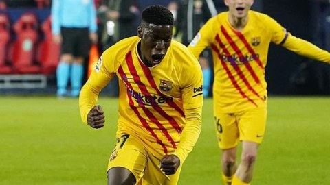 "Osasuna" ilə oyunda "Barsa"dan rekord göstərici