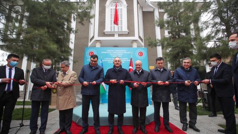 Türkiyə Səmərqənddə konsulluq açdı - FOTO