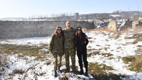 Prezident Şuşaya necə getdiklərini açıqladı: “Zəfər yolu ilə gəlmişik”