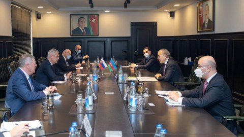 Mikayıl Cabbarov Slovakiyanın xarici və Avropa işləri nazirilə görüşüb