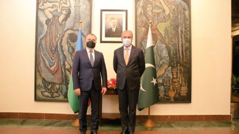 Azərbaycan və Pakistan xarici işlər nazirləri GÖRÜŞDÜ