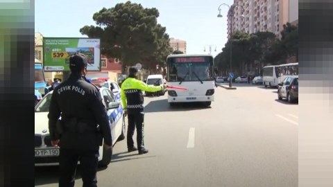 Polis karantini pozanları belə cərimələdi - VİDEO