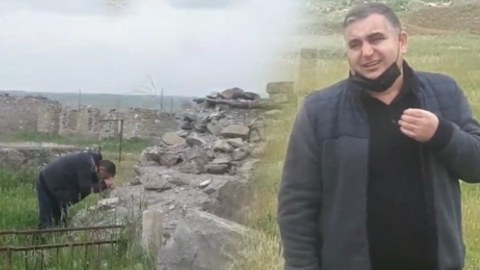 Jurnalist 28 il sonra ata yurdunda göz yaşlarına qərq oldu - VİDEO