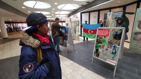 İsveçdə Ermənistanın mina xəritəsini verməməsinə etiraz
