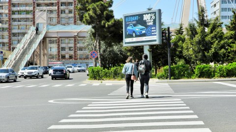 Bakıdakı “yol qüsuru” aradan qaldırıldı