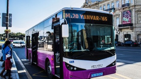 Bakıda avtobuslarla gündə 2 milyondan çox sərnişin daşınır - RƏSMİ