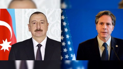 ABŞ dövlət katibi İlham Əliyevə zəng etdi