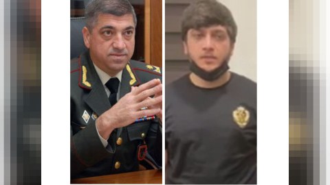 Marketdə məhsulları əzən gənc general oğlu imiş - FOTO