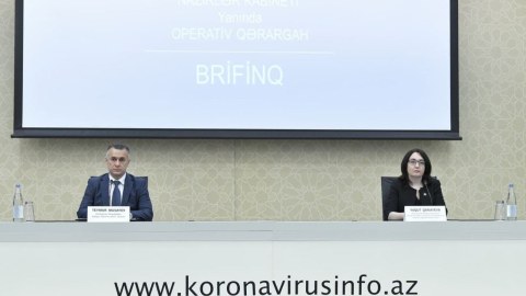 Operativ Qərargah brifinq keçirir - CANLI