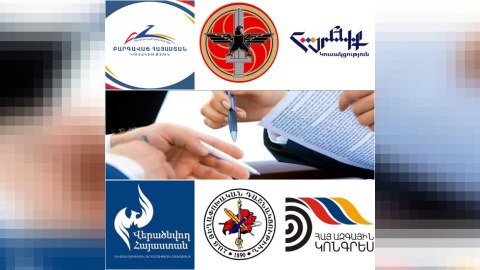 Ermənistan müxalifəti Paşinyana qarşı öhdəlik GÖTÜRDÜ