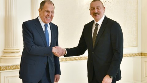 İlham Əliyev Lavrovu qəbul etdi - FOTO - YENİLƏNİB