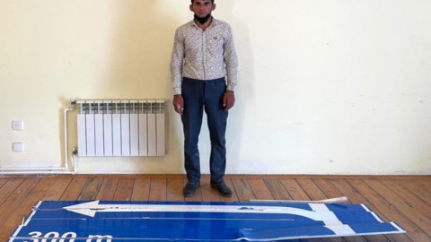 Polis Cəbrayılda 