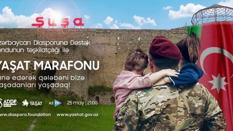 Diaspor Komitəsi “Yaşat” marafonu ilə bağlı dünya azərbaycanlılarına SƏSLƏNDİ
