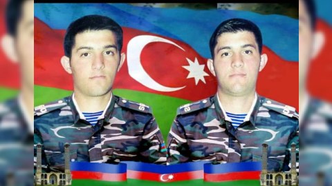 Eyni vaxtda şəhid olan əkiz qardaşlar - Bir evə gətirilən qoşa tabut - FOTOLAR