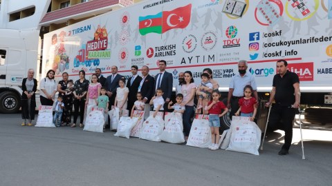 “Hədiyyə Karvanı” Naftalanda